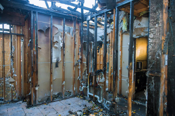 Professional Fire Damage Removal technician working in Socastee, SC